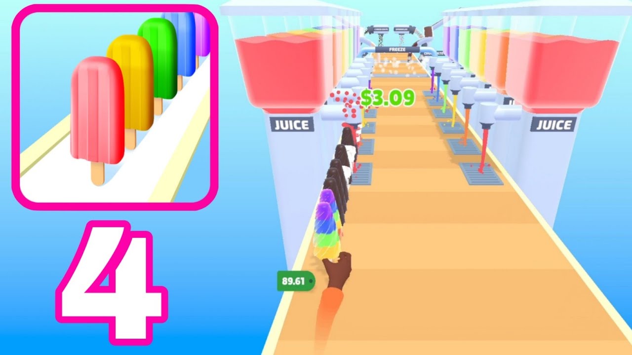 Popsicle Stack - Gameplay Walkthrough Part 4 - MOST SATISFYING GAMEPLAY!