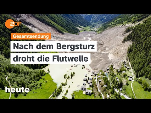 heute 19:00 Uhr vom 30.05.25 Angst vor Flut in Blatten, Hunger in Gaza, Esa wird 50