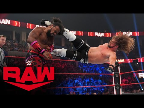 Xavier Woods vs. AJ Styles: Raw, Aug. 30, 2021