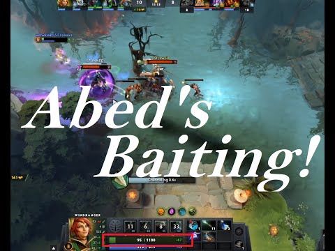 EG.Abed is baiting - Windranger - Dota2