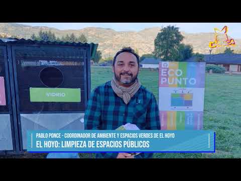 ➡️El Hoyo: limpieza de espacios públicos⬅️