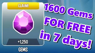 How I Got 1600 Gems for FREE in 7 DAYS! Dragon City