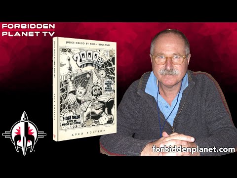 Brian Bolland: behind the scenes of his classic Judge Dredd art!