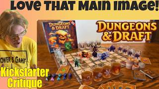 Dungeons & Draft - Drinking, Dranking, Drunking (D) bad moon rising...? Kickstarter Critique Review