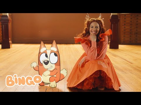 Bingo's Dance Lesson with Emma Memma 🧡 🪩 | Bingo - Official Channel