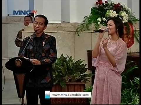 Raisa Senang Dapat Sepeda Dari Jokowi  - Seleb On News (10/3)