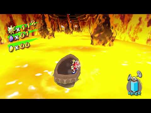Super Mario Sunshine 100% Walkthrough (3D All-Stars) - Corona Mountain Blue Coins - No Damage -Pt 26