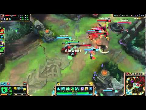 Thresh/Kalista Game Team Fight 1