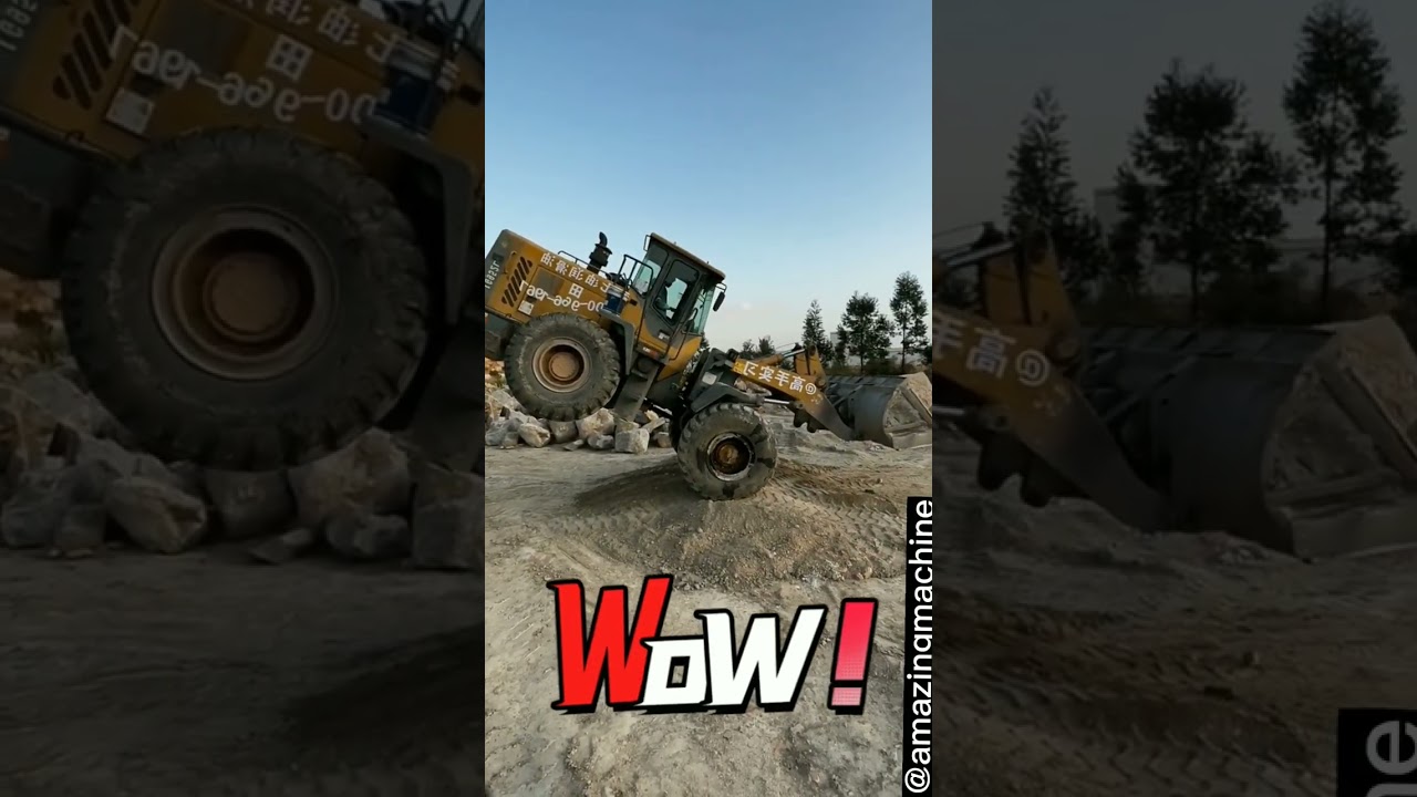 Wheel Loader Skill Driver #wheelloader #short
