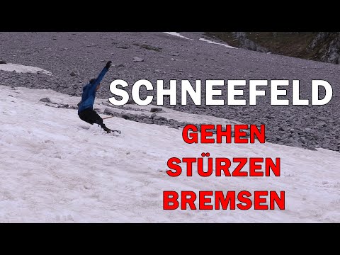SCHNEEFELDER - Richtig gehen, stürzen, bremsen!