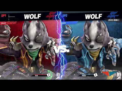 Unismash III - BluB (Pichu, Wolf) vs Prodigy (Wolf) - Losers R3