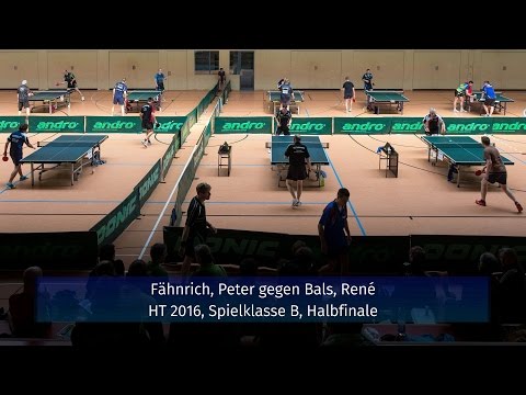 HT 2016 – Fähnrich, Peter gegen Bals, René