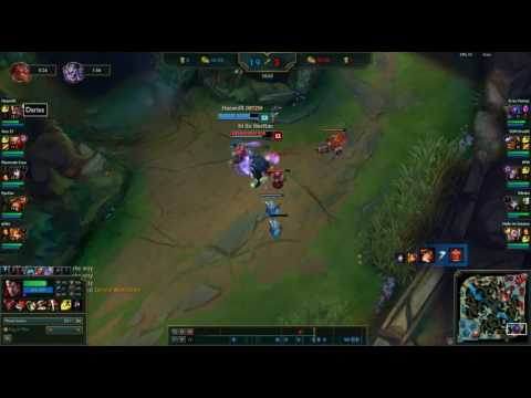 League of legends Darius Outplay VS Jax