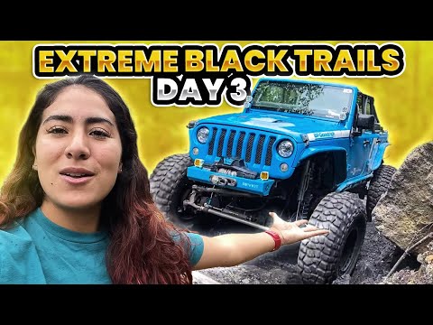 Hitting some hard Black Trails at Rausch Creek Day 3 @JeepLikeLuna