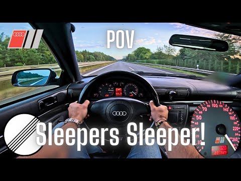 Ultimate Sleeper Audi S4 B5 | 600+ PS Autobahn POV (300 km/h!)