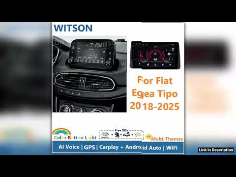WITSON Android Car Multimedia For Fiat Egea Tipo 20182025 Carplay GPS Auto Stereo Navigation