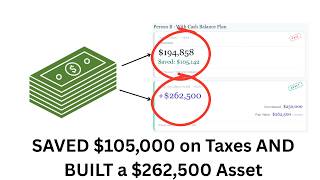 $105K Tax Savings (real example) with Cash Balance Plans - Ro Punyani @ownersasset part 3