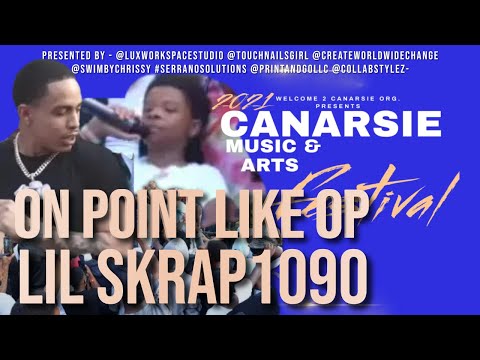 ON POINT LIKE OP & LIL SKRAP1090 Live @ ‘21 Canarsie Festival