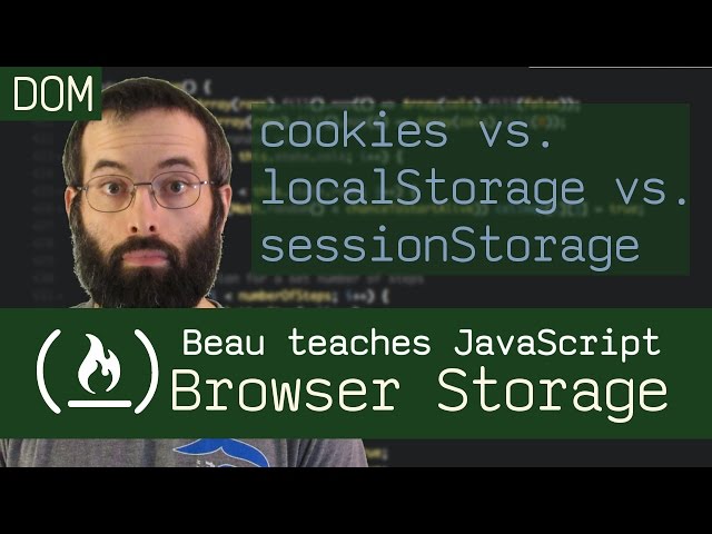 Thumbnail of Local Storage, Session Storage, and Cookies lesson