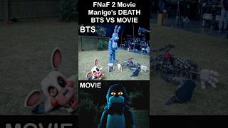 Bonnie VS Mangle - Behind The Scenes VS Movie | FNaF 2 Movie BTS