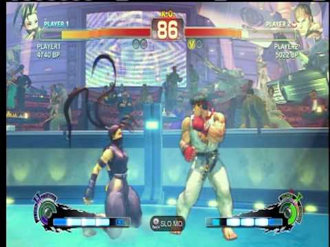 Super Street Fighter 4 IV Ranked Ibuki v Ryu Japanese players pro