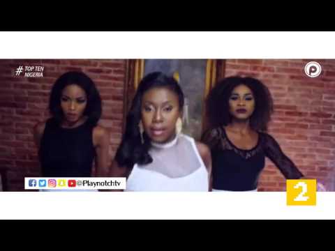 Niniola's "MARADONA knocks down Wande Coal 'Iskaba' to No 2 Spot  | Top Ten Nigeria