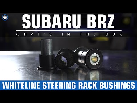 Whiteline Steering Rack Bushings - 2013+ BRZ/FR-S/86 - Install/Review