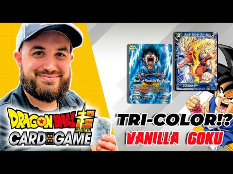 TRI-COLOR?! Vanilla Goku Deck Profile Ft. George Machado