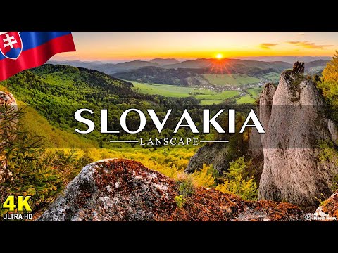 FLYING OVER SLOVAKIA (4K UHD) - Relaxing Music Along With Beautiful Nature Videos - 4K Video HD
