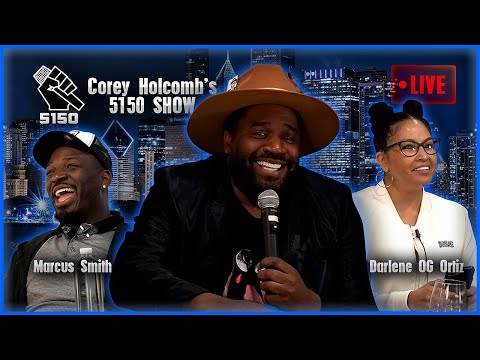 UNCUT "Poison Seeds at The Black Oscars" The Corey Holcomb 5150 Show  Darlene Ortiz & YouKnowMaaacus