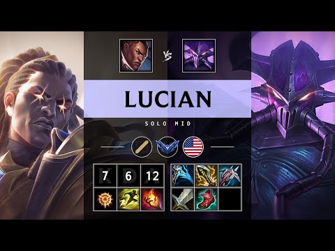 Lucian Mid vs Kassadin - NA Diamond Patch 25.10