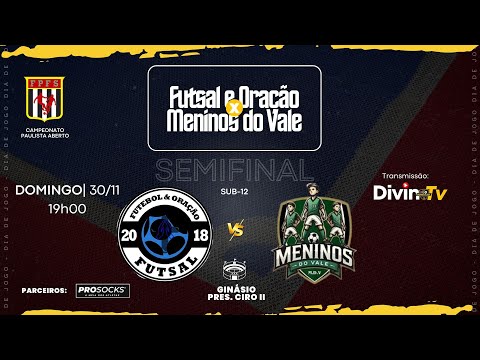 FUTSAL AND PRAYER vs. BOYS FROM THE VALLEY • Under-12 | SEMIFINAL | OPEN CHAMPIONSHIP