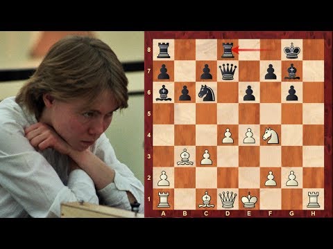 Chess Birthdays Week: Pia Cramling vs Stefan E S Kindermann : Hamburg 1991 : Gruenfeld
