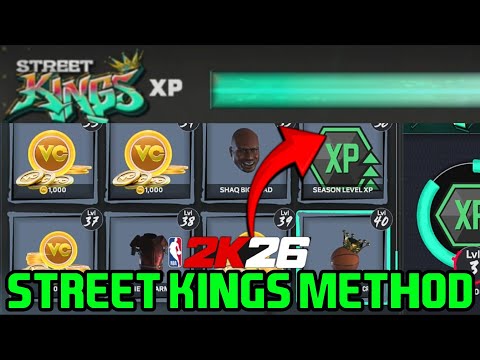 NBA 2K26 BROKEN STREET KINGS METHOD! (COMPLETE IN 2 HOURS)