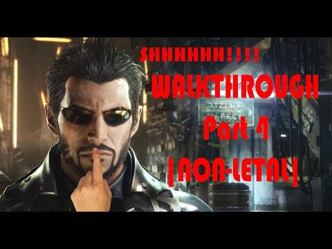 Deus Ex  Mankind Divided Walkthrough Part 4 Non lethal Stealth