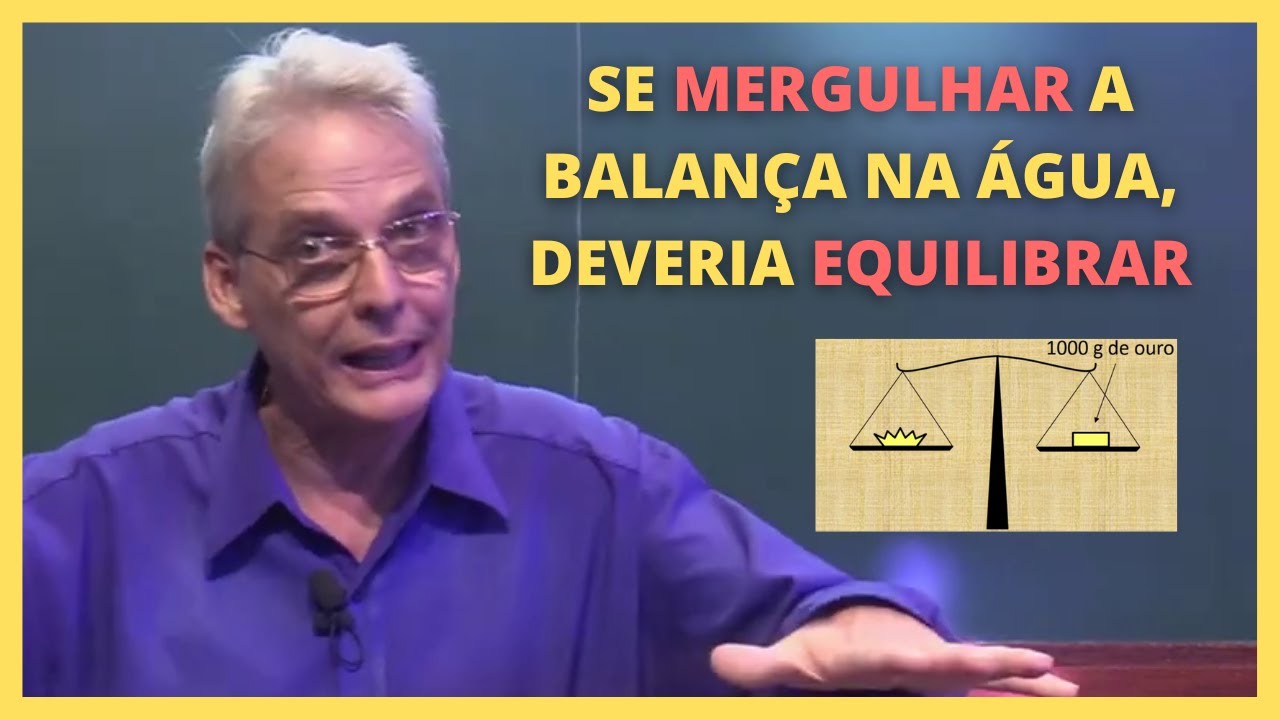 O PROBLEMA DA COROA DE ARQUIMEDES | Ledo Vaccaro