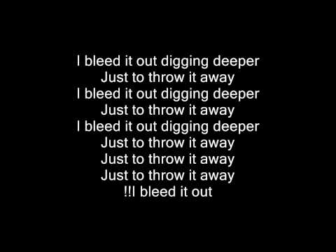 Linkin park -Bleed it out lyrics