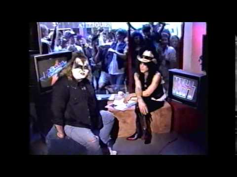 Power Hour Much Music Dan Gallagher Paul Stanley of Kiss short interview clip