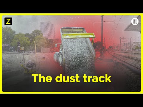 Carcinogenic clouds of dust dangerous for railway workers | Zembla International