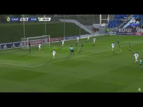 Real Madrid Castilla 4   Coruxo 0   1st Goal Reinier