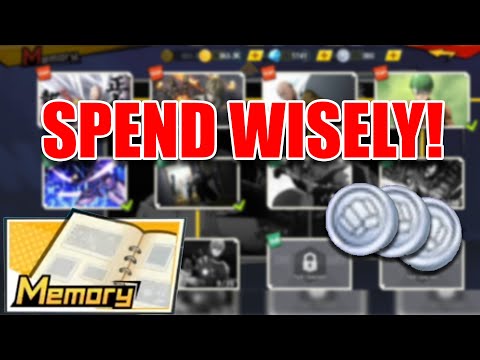 STOP WASTING SAITAMA COINS!! Smart Way to Build Memory! [One Punch Man: THE STRONGEST]
