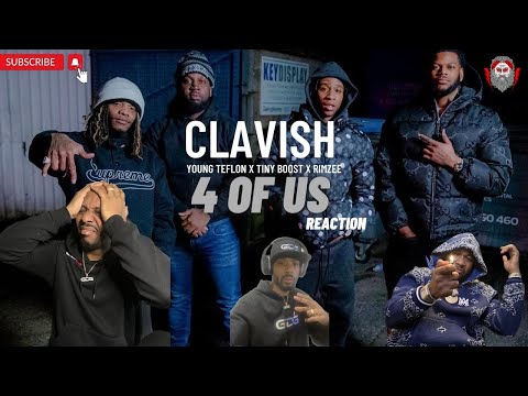 😤😤🔥🔥AMERICAN Reacts to Clavish feat Youngs Teflon, Rimzee & Tiny Boost - 4 Of Us