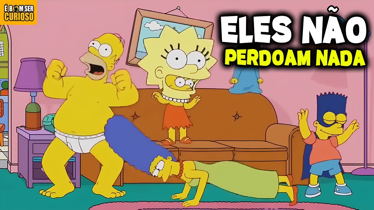 OS SIMPSONS ESCULACHANDO MARCAS FAMOSAS