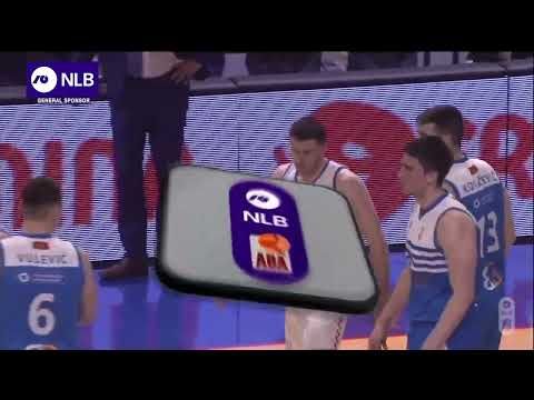 Zoran Paunović elevates for a MONSTER POSTER DUNK! (Široki - Podgorica, 26.3.2022)