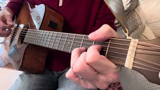 Welcome Back Kotter Theme Acoustic Guitar Cover Song How To Play Strumming Tutorial Lesson