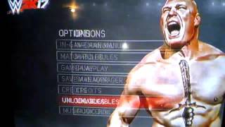 WWE 2k17 unlockables error xbox 360