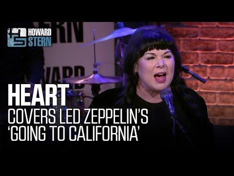 Heart Covers Led Zeppelin's “Going to California” Live on the Stern Show