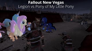 Fallout New Vegas Poney de My little Poney vs Legion  Fallout NPC Battles