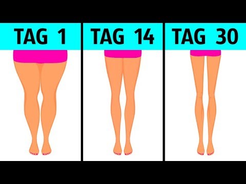 4-Minuten-Training nach dem Aufwachen für schlankere Beine