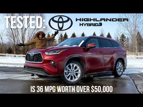 The 2021 Toyota Highlander Hybrid Limited Is Great, But Is It Worth $50,000